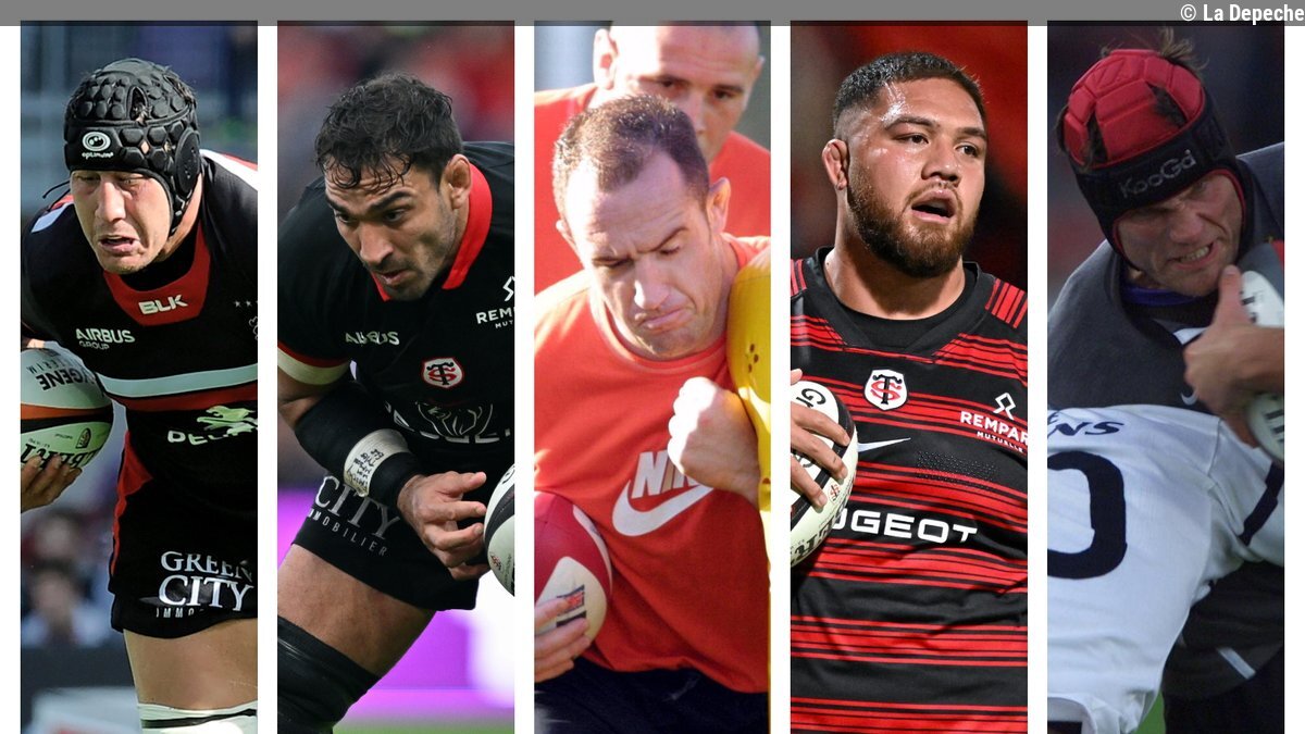 XV de légende du Stade Toulousain : qui est le meilleur deuxième ligne à droite ? Votez !