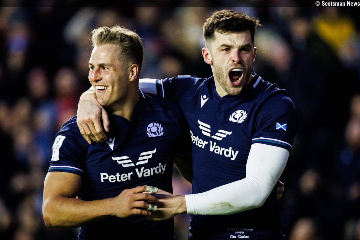 Blair Kinghorn and Duhan van der Merwe's told it straight with Scotland Six Nations challenge