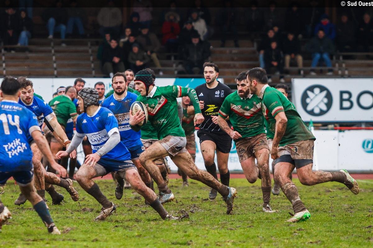 Rugby (Nationale 2) : Saint-Jean-de-Luz à l'assaut des phases finales
