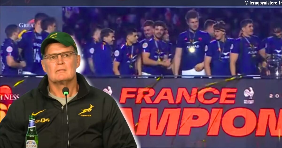 « … C'est probablement ça » : Rassie Erasmus explique comment les Bleus ont conquis l'Europe