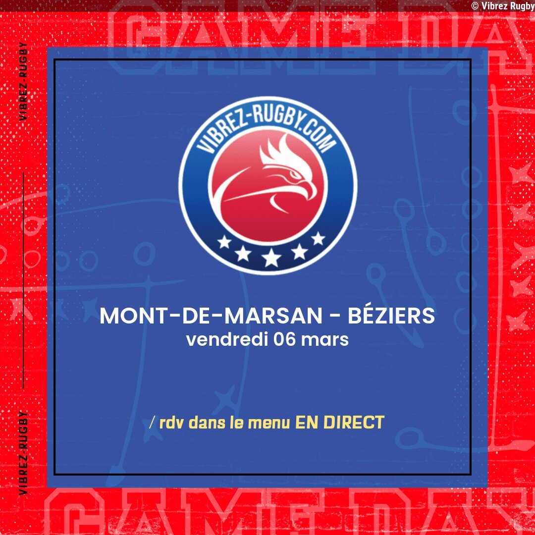 Mont-de-Marsan – Béziers en direct