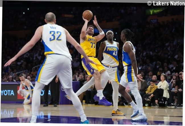 Recap: Luka Doncic Goes Off In Lakers Win Over Pacers