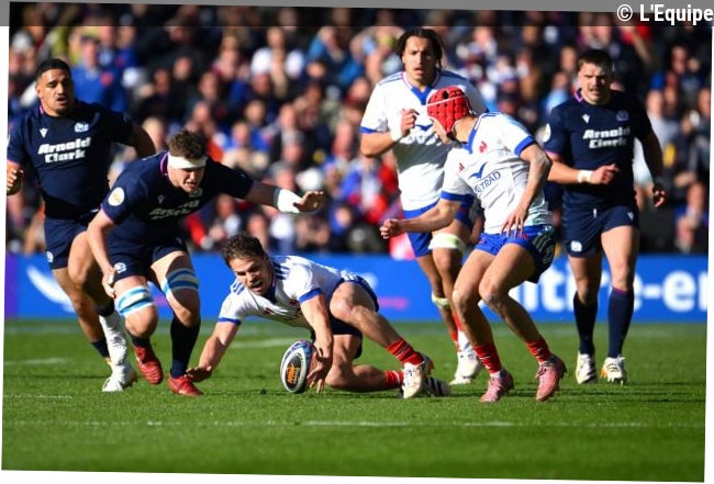 «Les Écossais savent comment le faire déjouer» : Antoine Dupont, un match à oublier avec les Bleus