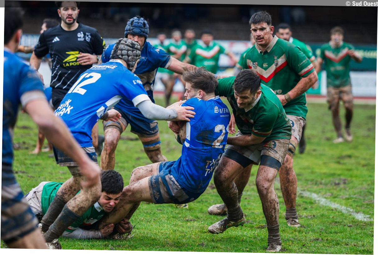 Rugby (National 2) : Anglet portera le bonnet d'âne