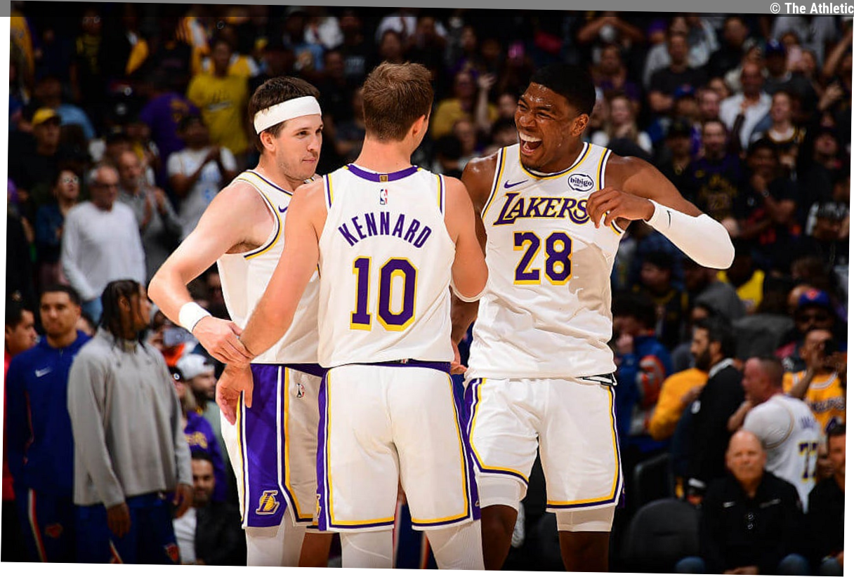 Don't 'overreact,' JJ Redick warns, but Lakers finally beat a better team