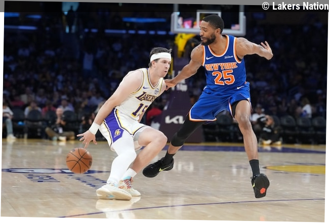 Austin Reaves Believes Lakers 'Played Harder' Than Knicks In Win