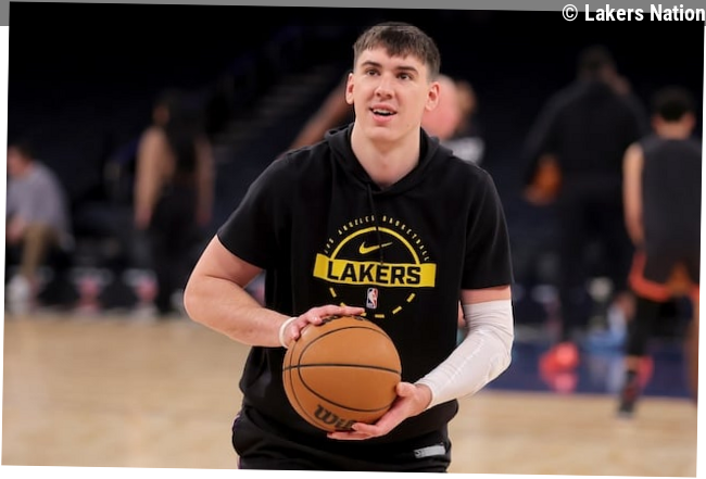 Lakers News: Jake LaRavia Remaining Confident In Shot Despite Struggles