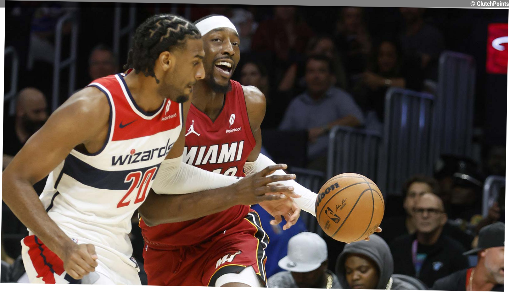 Heat's Bam Adebayo breaks LeBron James record with incredible game vs. Wizards