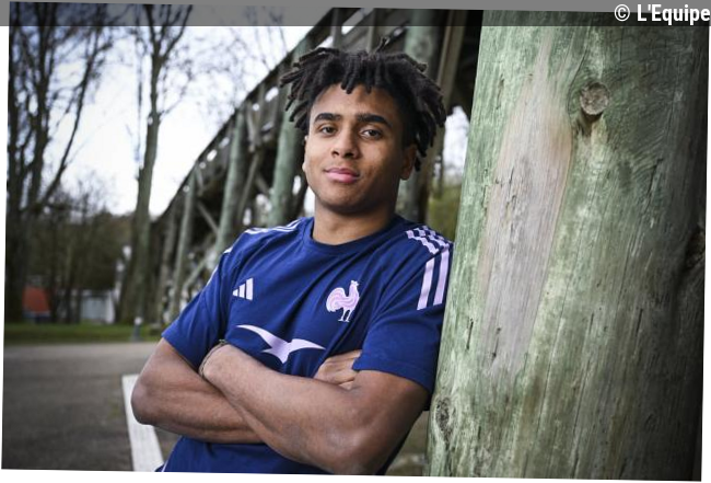 À 21 ans, Théo Attissogbe enchaîne les titularisations dans le Tournoi : « C'est vraiment plaisant mais je veux aller plus ha