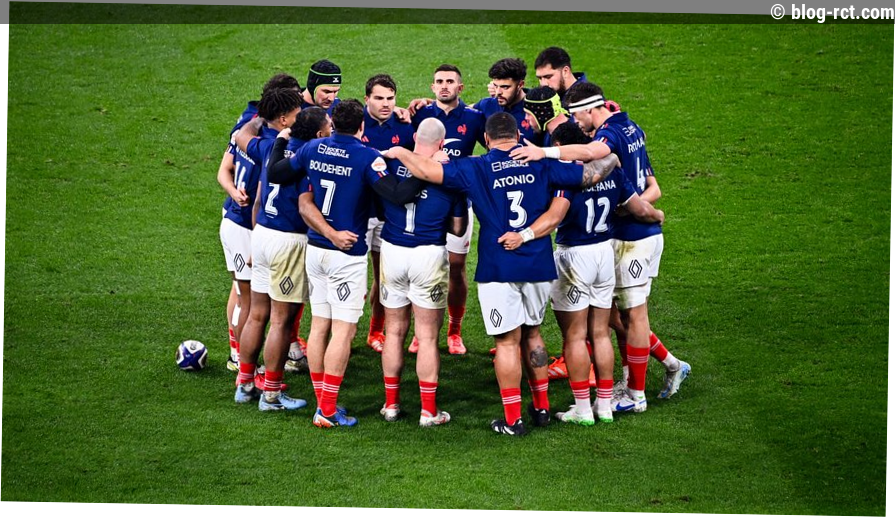La composition du XV de France contre l'Angleterre
