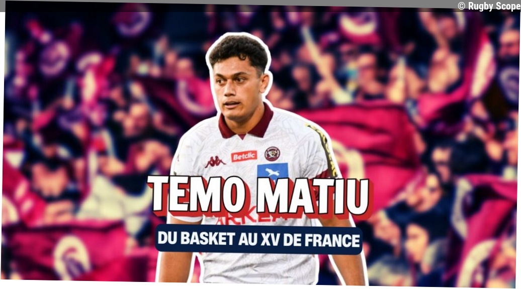 XV de France : qui est Temo Matiu, cet ancien basketteur qui vient de s'inviter chez les Bleus ?