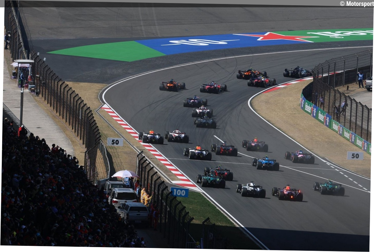 A qué hora es hoy la carrera de F1 en China, cómo verla y toda la información