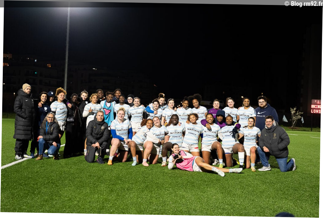Double victoire pour les féminines du Racing 92 ce week-end