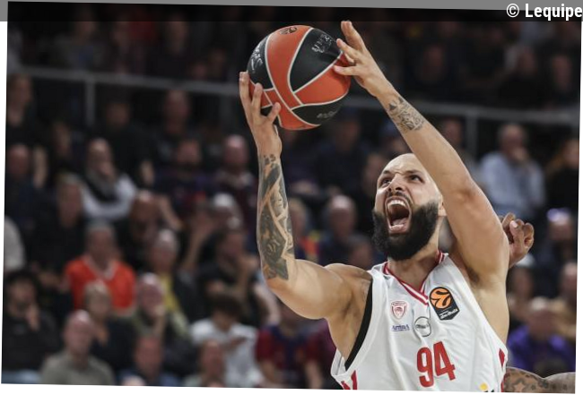 Le carton d'Evan Fournier : 36 points, son record en Euroligue, pour porter Olympiakos lors du choc face à Fenerbahçe