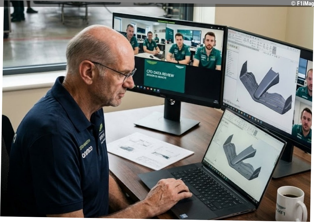 Adrian Newey se replie sur la technique, Jonathan Wheatley à la barre ?