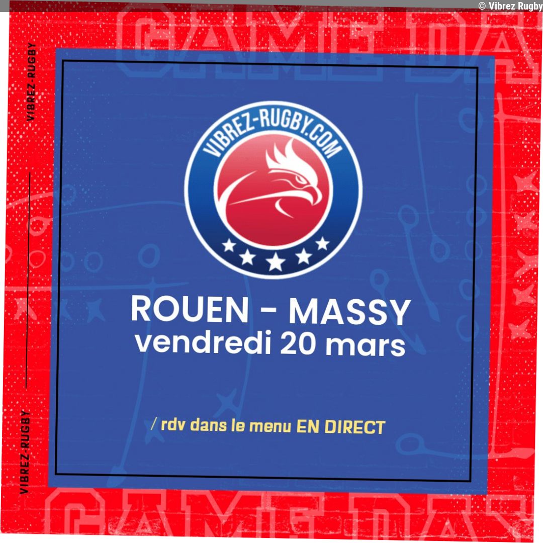 Rouen – Massy en direct