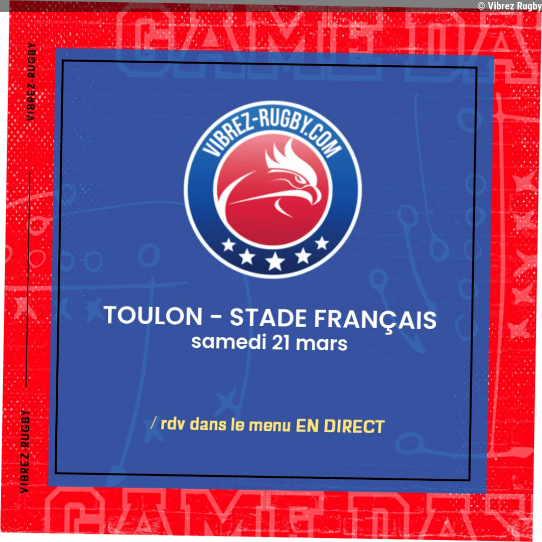 Toulon – Stade Français en direct