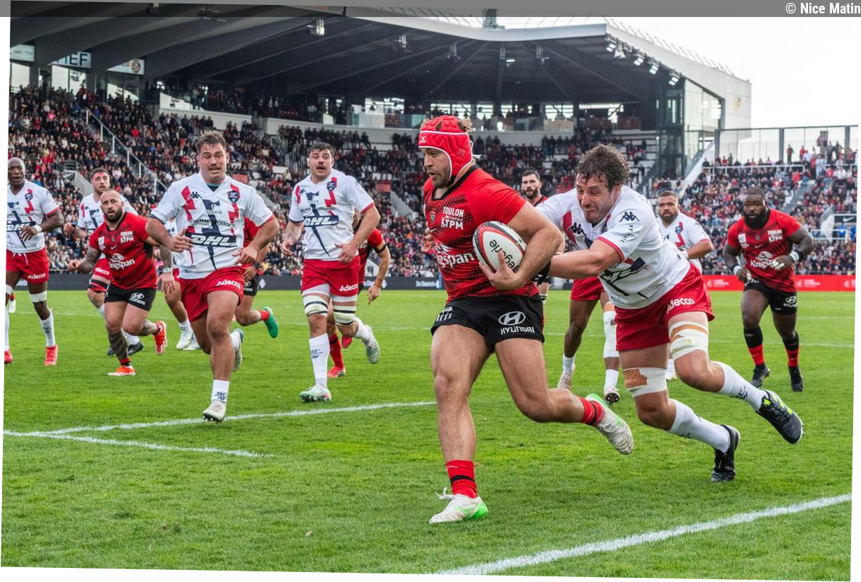 Le RCT encore giflé à Mayol contre le Stade Francais 46 à 27