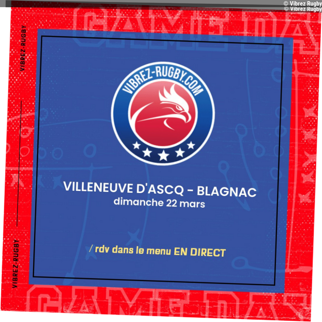 Villeneuve d'Ascq – Blagnac en direct