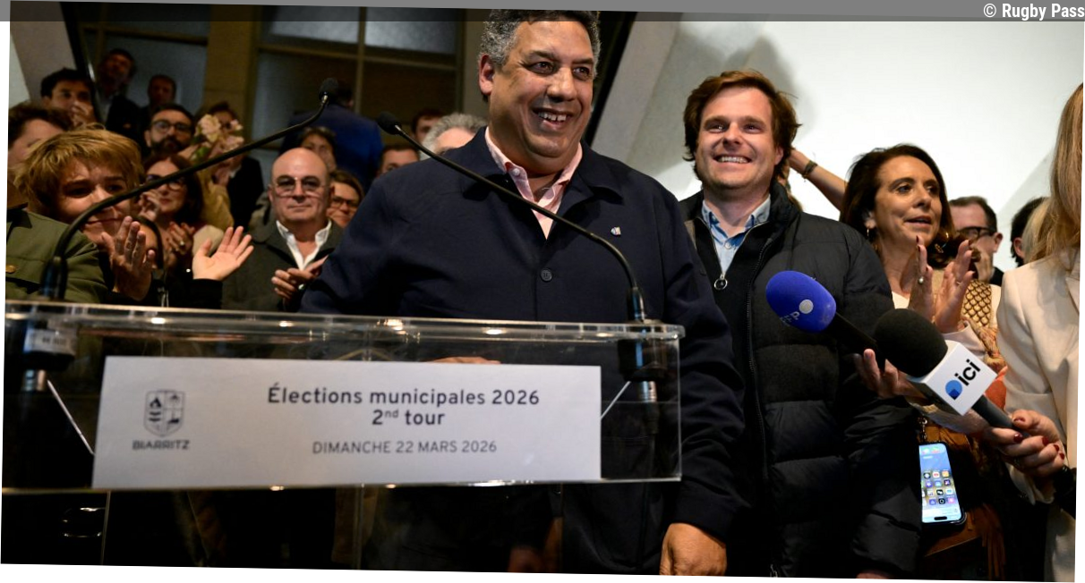34 ans après son dernier match avec le BO, Serge Blanco devient le maire de Biarritz