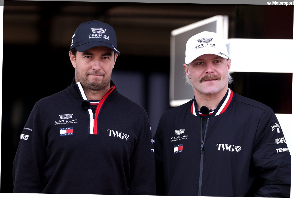 El primer veredicto de Andretti sobre Bottas y Pérez en Cadillac: "Un poco oxidados"