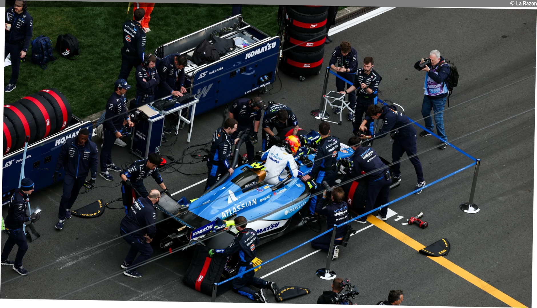 No es solo Aston Martin: el efecto "tres ruedas" del Williams de Carlos Sainz dispara las alertas