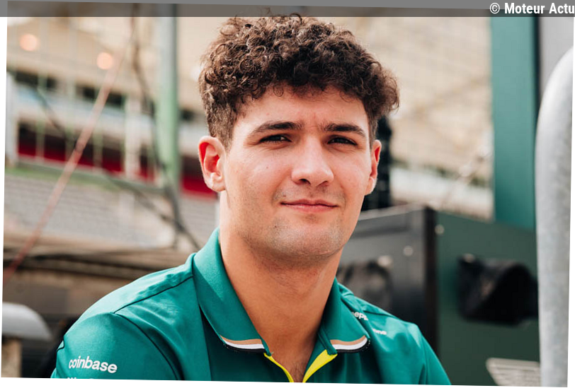 Jak Crawford en FP1 à Suzuka avec Aston Martin