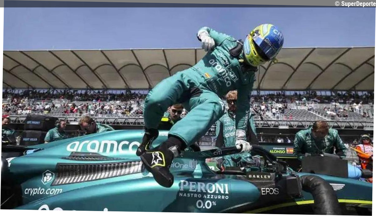 Bombazo confirmado: Fernando Alonso se baja del Aston Martin en el GP de Japón