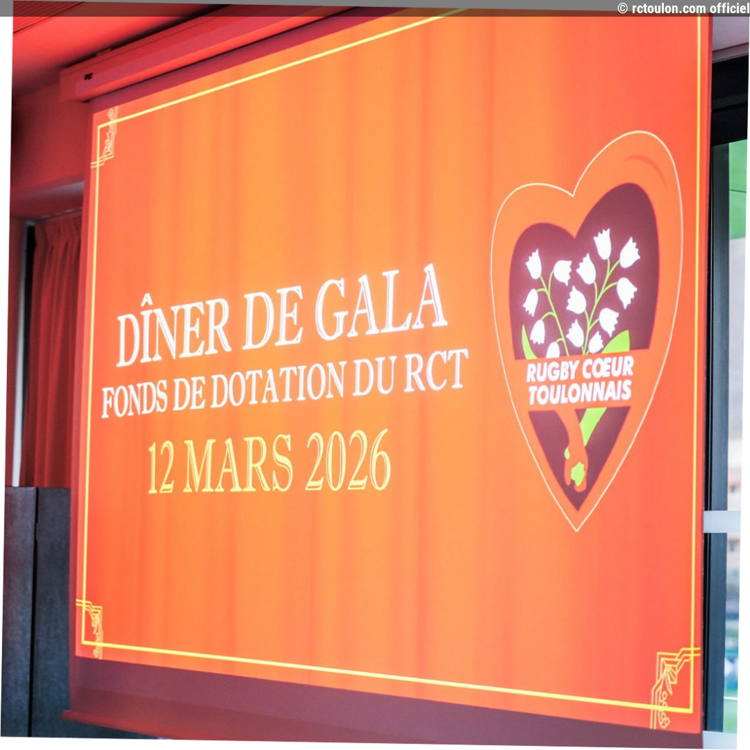 Retour sur le premier diner de Gala du Fonds de Dotation du RCT