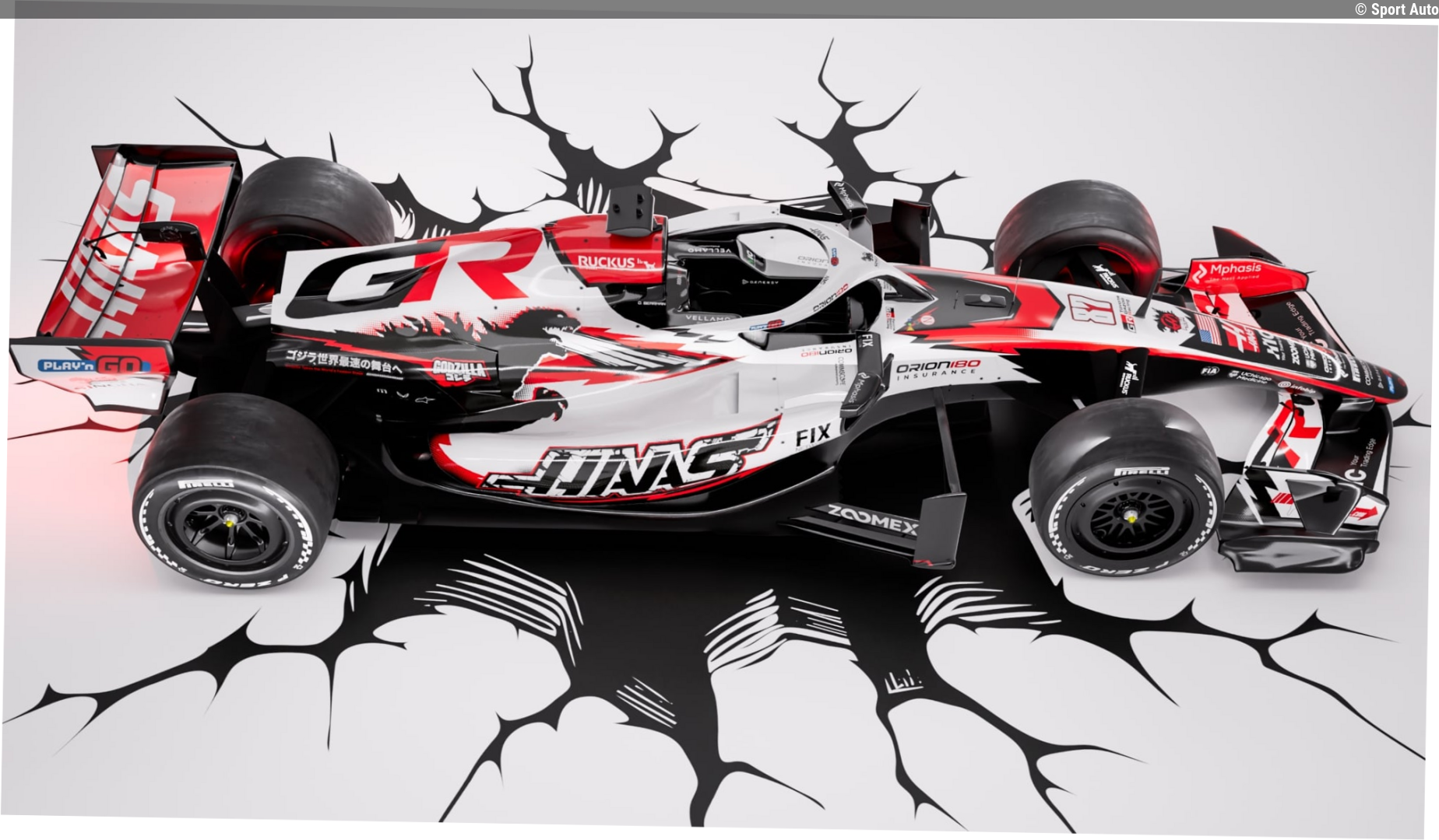 Haas vient-il de dévoiler la livrée la plus cool de l'histoire de la F1 ? (+ vidéo)