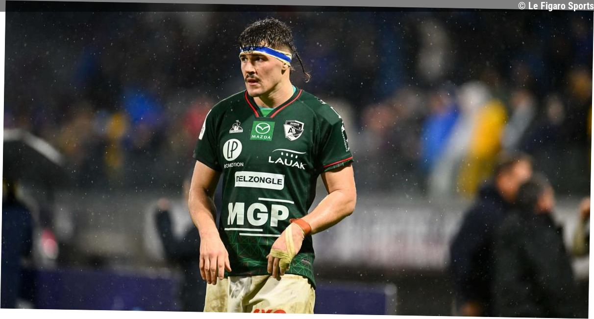 Top 14 : touché par un syndrome rare, le Bayonnais Baptiste Heguy hospitalisé depuis deux mois