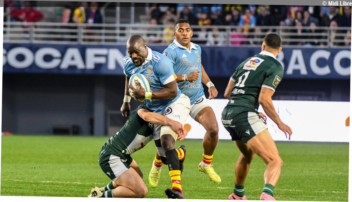 Le troisième ligne de l'Usap Mahamadou Diaby débarque au MHR comme joker médical pour finir la saison