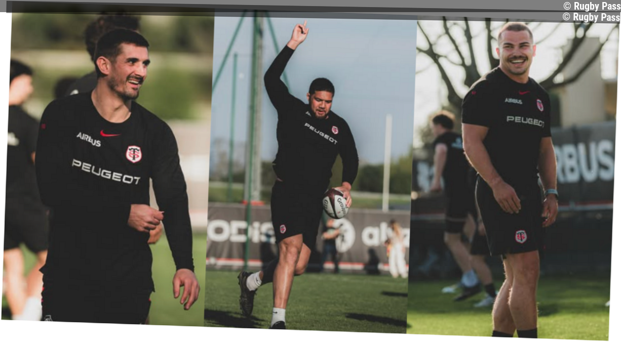 Le retour des cadres du Stade Toulousain pour préparer Montpellier