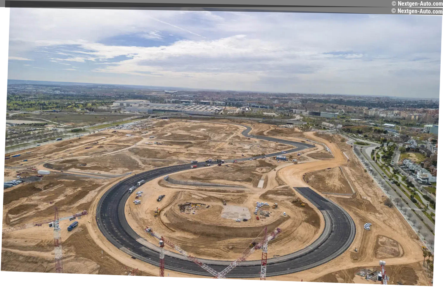 Madring : un chantier loin d'être terminé et qui inquiète la F1 à 6 mois du GP d'Espagne