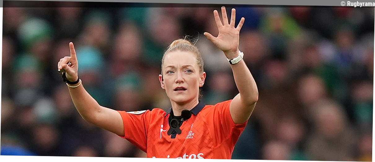 Ancienne demi de mêlée, pionnière de l'arbitrage féminin : qui est Hollie Davidson, première femme à arbitrer un match de Top