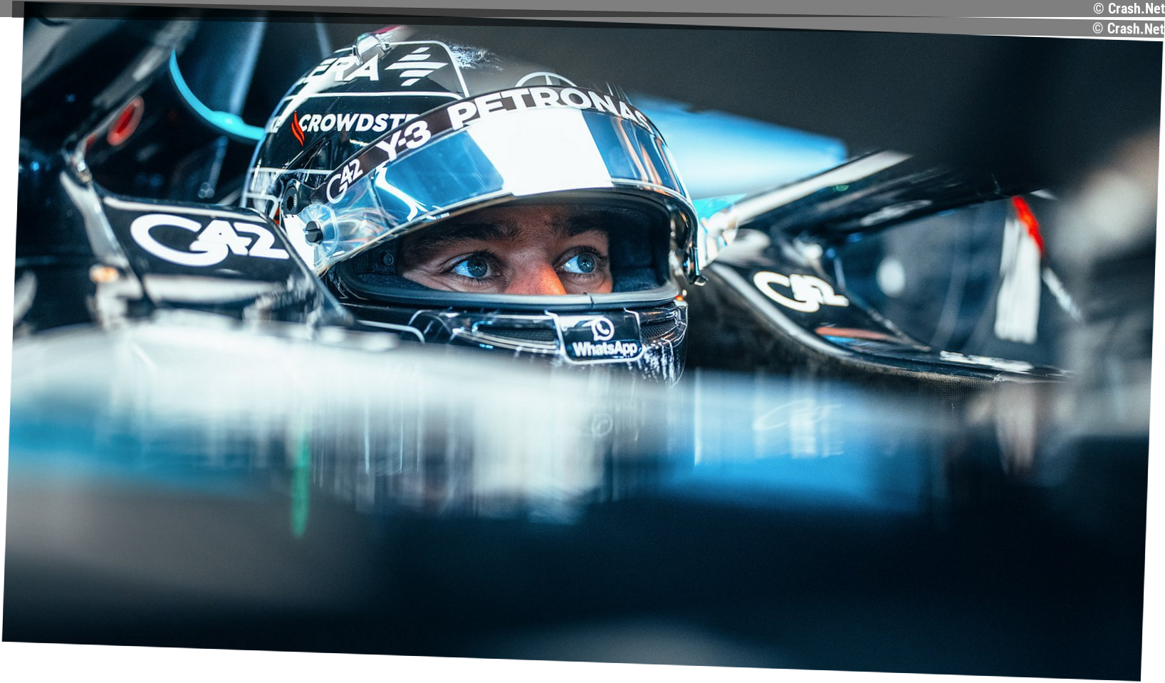 What caught George Russell by surprise in Friday practice at F1's Japanese GP