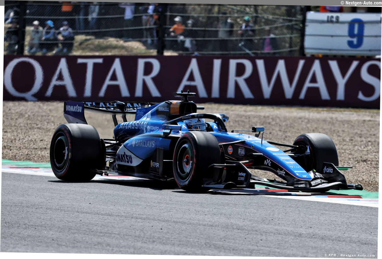 Albon est 'positif' mais 'réaliste' pour Williams F1, Sainz s'inquiète du rythme en course