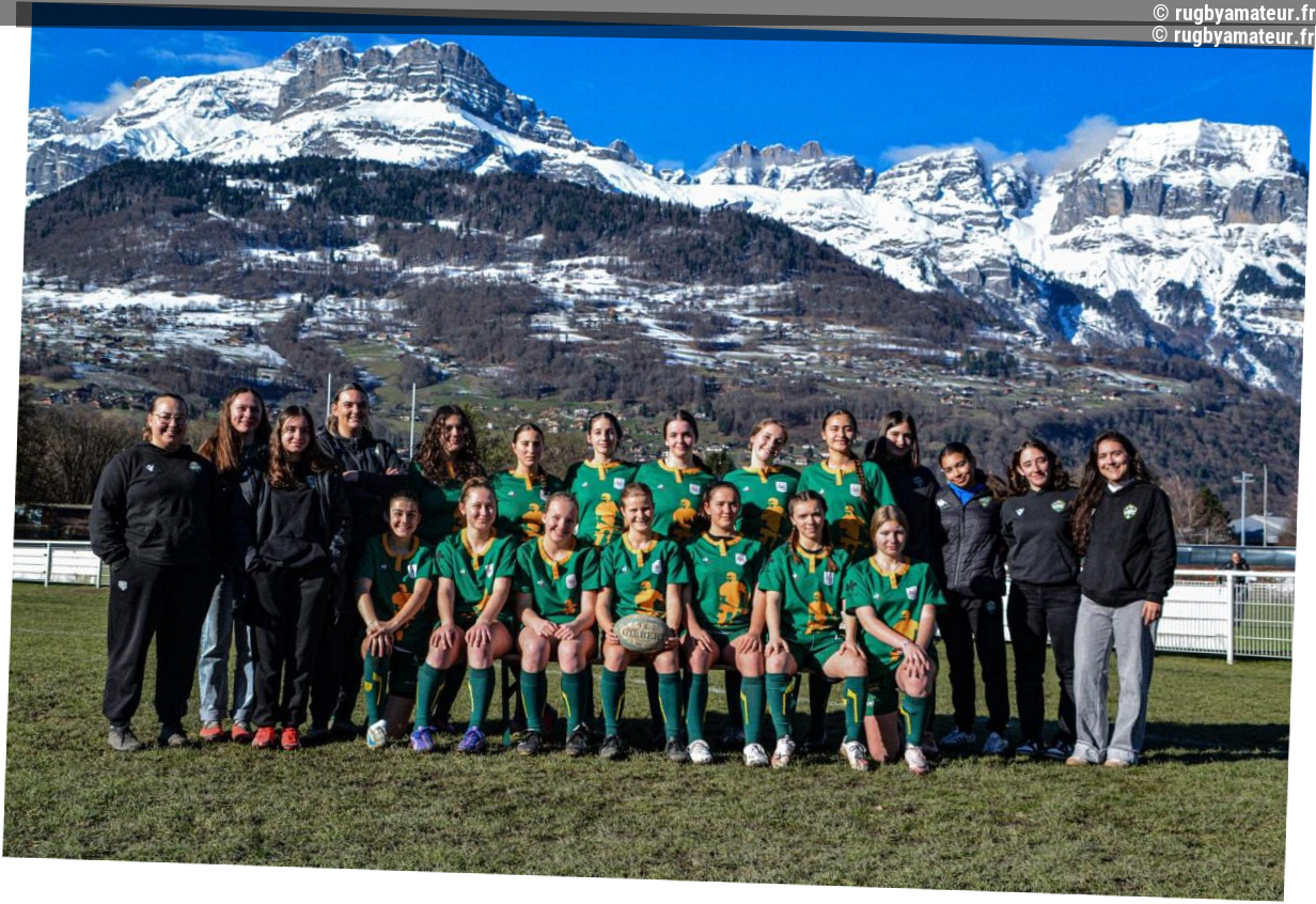 Esprit rugby : au RC Faucigny Mont-Blanc (74), les féminines transmettent le témoin… et le ballon
