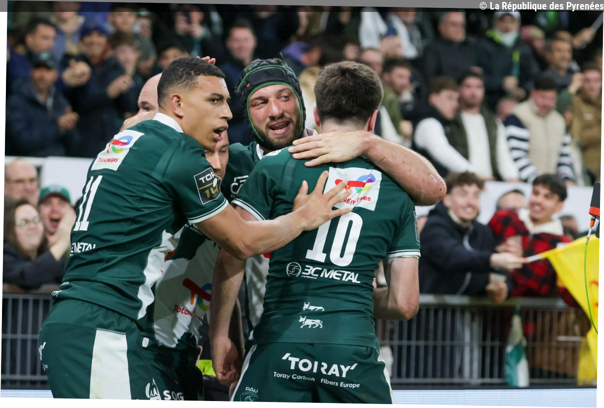 DIRECT. Rugby - Top 14 : suivez le match Section Paloise - Racing 92 ce samedi à 16h35
