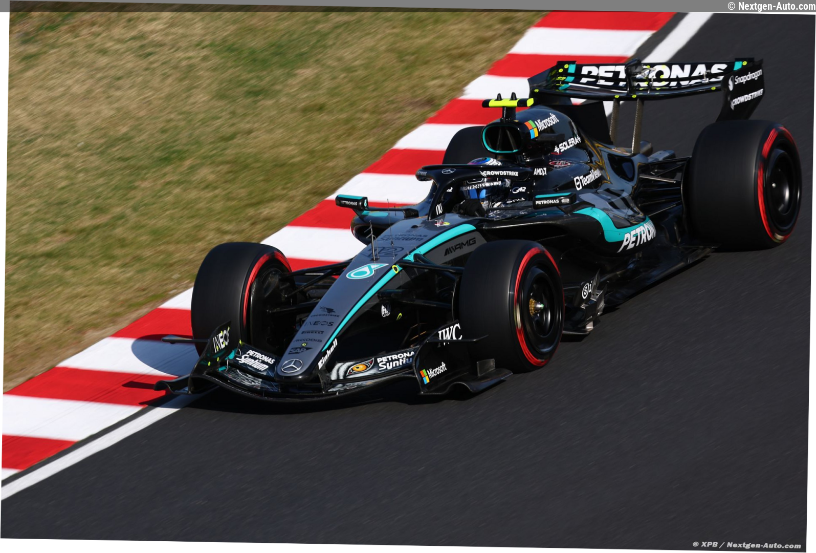GP du Japon, EL3 : Antonelli et Mercedes F1 se placent avant la qualification