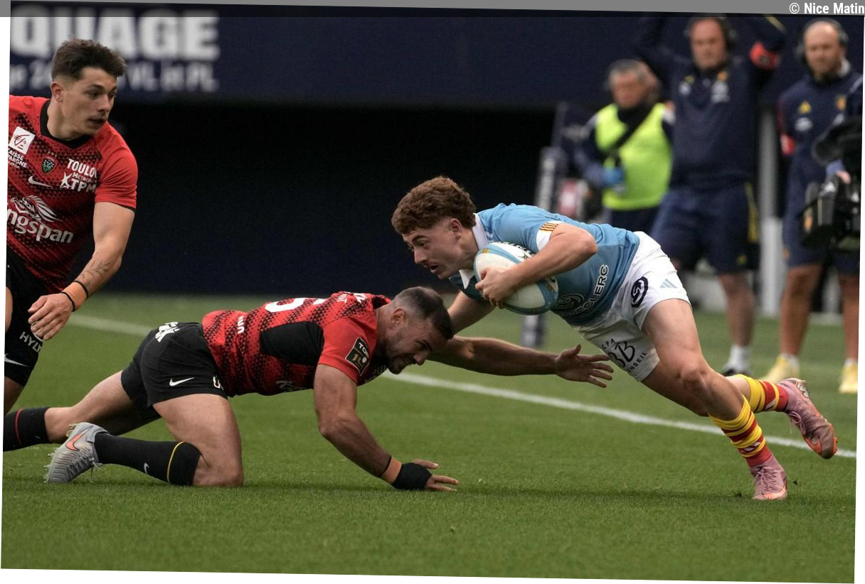 Le RCT en grosse difficulté à Perpignan (24-10 à la mi-temps)