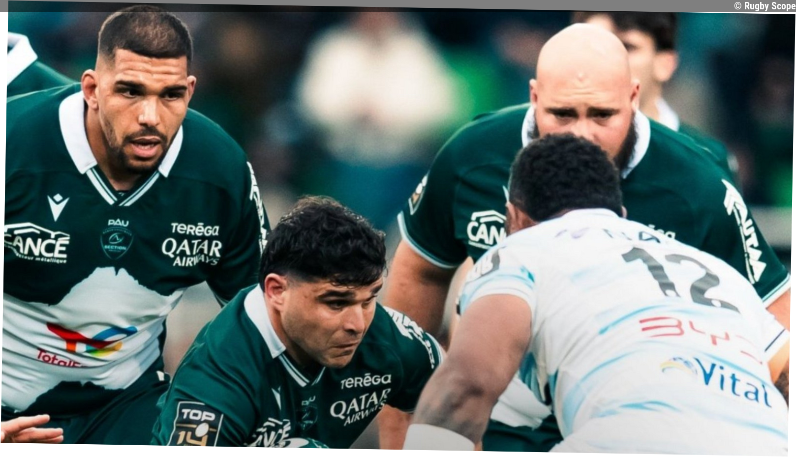 Top 14 : Pau finit par faire craquer le Racing 92 au Hameau