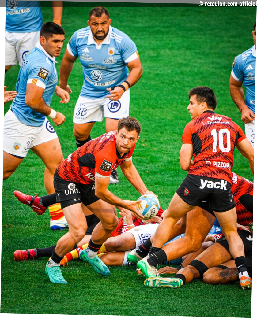 Toulon s'incline à Perpignan (36-20)…
