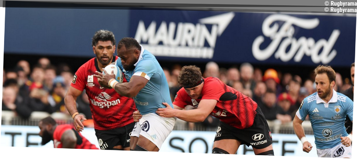 Top 14 – Les notes de Perpignan – Toulon : Peceli Yato a encore tout renversé, Melvyn Jaminet a dévissé