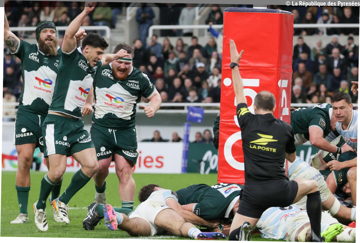 Rugby - Top 14 : la frustration avant la libération pour la Section Paloise, miraculée contre le Racing 92