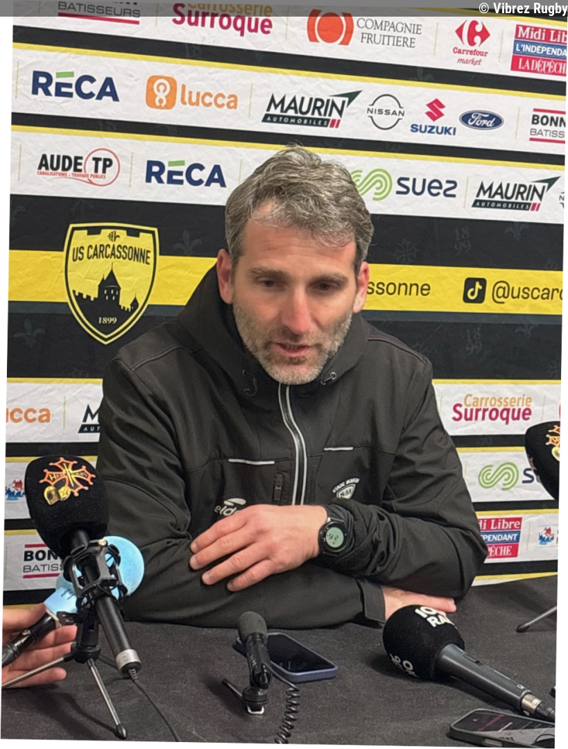 ProD2, Clément BRISCADIEU (Mont de Marsan) après l'importante victoire à Carcassonne : » on voulait bouger le ballon face à