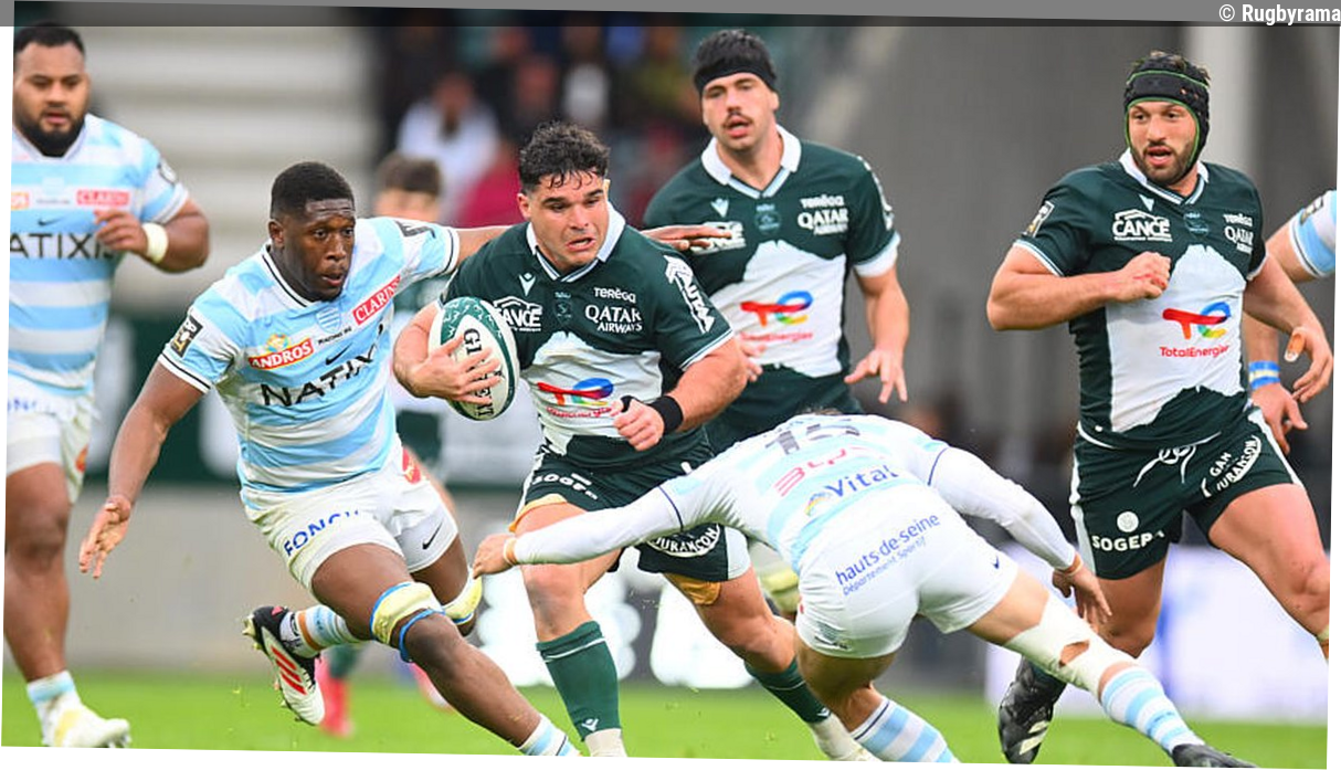Top 14 - "On a notre destin en main", se réjouit Lucas Rey après la victoire à l'arrachée de Pau face au Racing