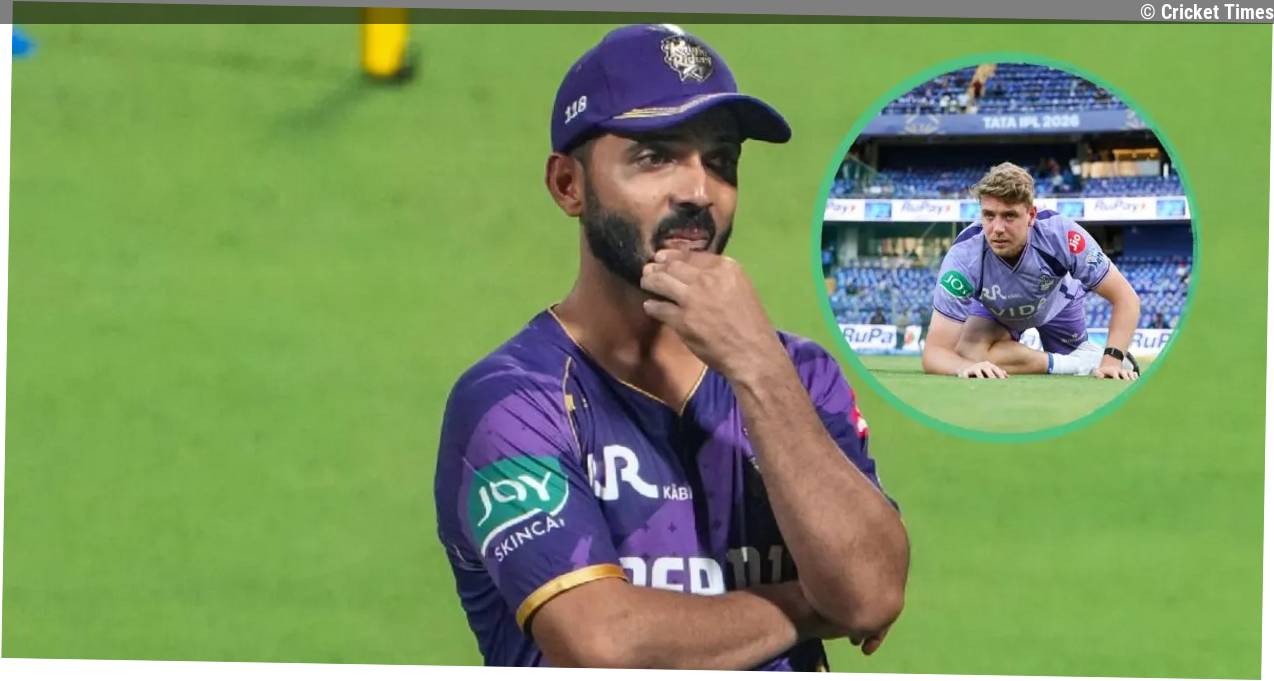 KKR captain Ajinkya Rahane questions Cricket Australia's stance on Cameron Green post IPL 2026 match against MI