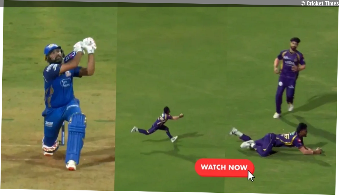 WATCH: Anukul Roy's stunning catch ends Rohit Sharma's blitz in MI vs KKR IPL 2026 clash