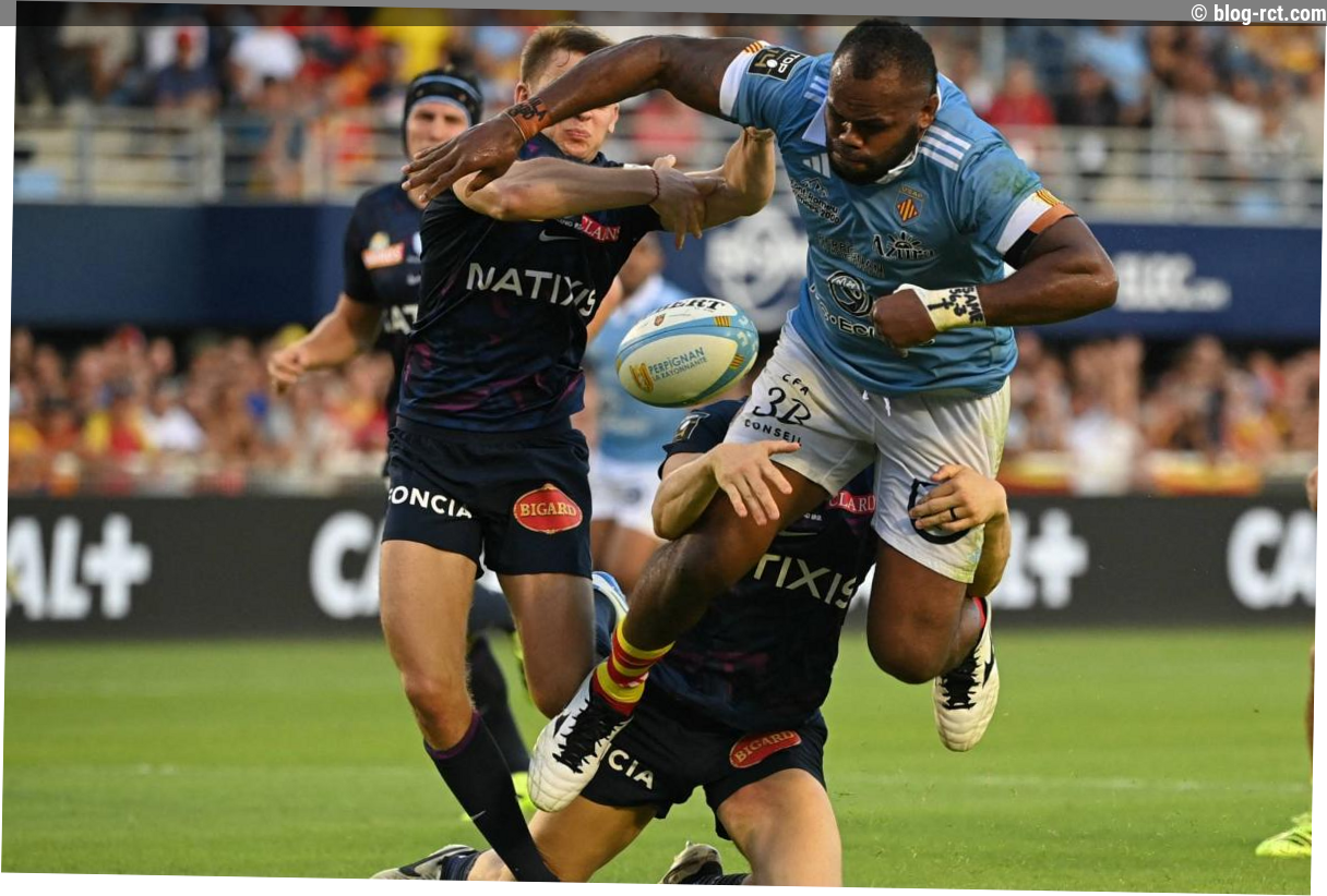 Peceli Yato a fait très forte impression contre le RCT